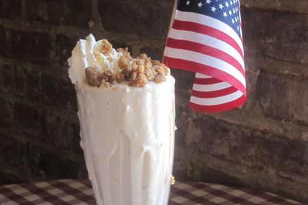 For July 4th, Bill's Bar and Burger is pulling out its super-special secret weapon: the apple pie milkshake. The downtown Manhattan burger joint is known for its simple pleasures, and what could be better than a new one that embodies two characteristics of "all that is American"? (Obesity and diabetes?)22 9th Avenue, Manhattan; (212) 414-3003